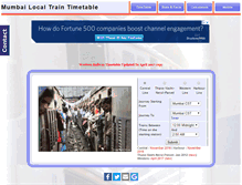 Tablet Screenshot of mumbailifeline.com